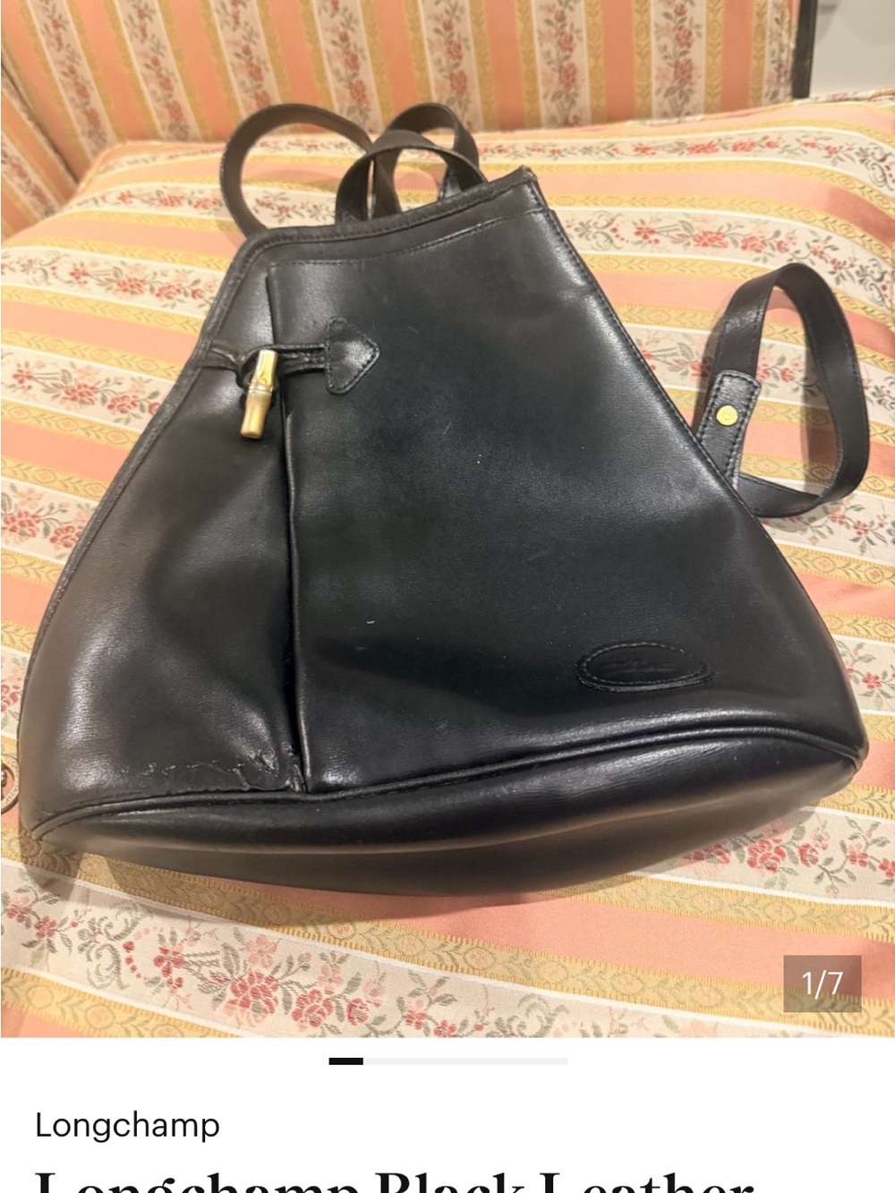 longchamp back pack sling bag